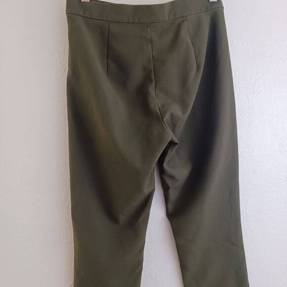 Banana Republic Factory olive green women's devon legfings size 0 - Picture 5 of 7